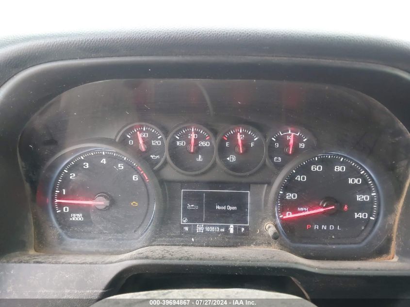 2021 Chevrolet Silverado 2500Hd 4Wd Standard Bed Wt VIN: 1GC1YLE71MF281510 Lot: 39694867