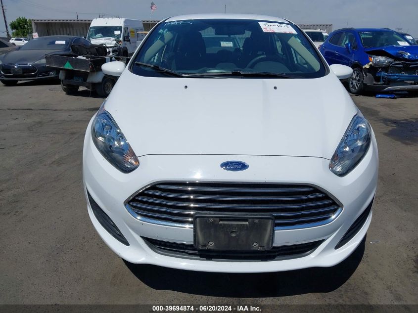 2019 Ford Fiesta Se VIN: 3FADP4BJ7KM127800 Lot: 39694874