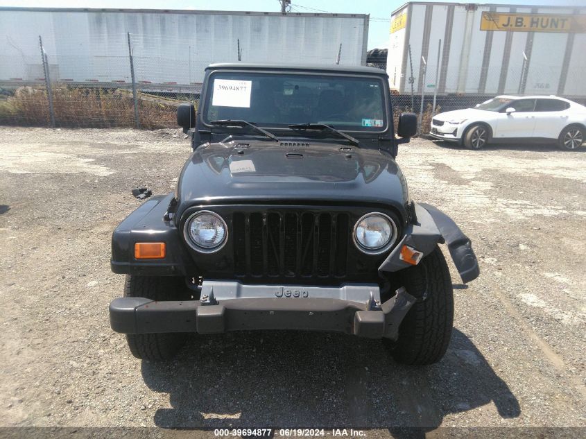 2004 Jeep Wrangler X VIN: 1J4FA39S54P790898 Lot: 39694877