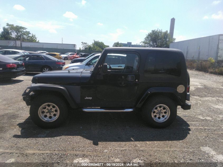 2004 Jeep Wrangler X VIN: 1J4FA39S54P790898 Lot: 39694877