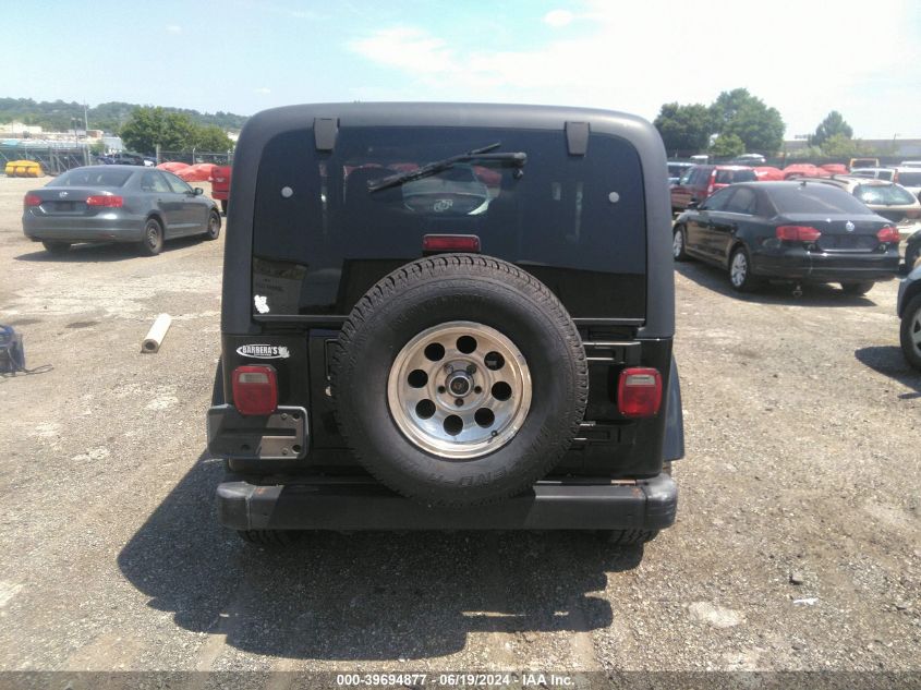 2004 Jeep Wrangler X VIN: 1J4FA39S54P790898 Lot: 39694877