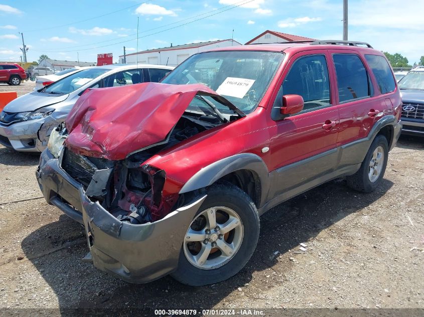 2006 Mazda Tribute S VIN: 4F2YZ94186KM06198 Lot: 39694879