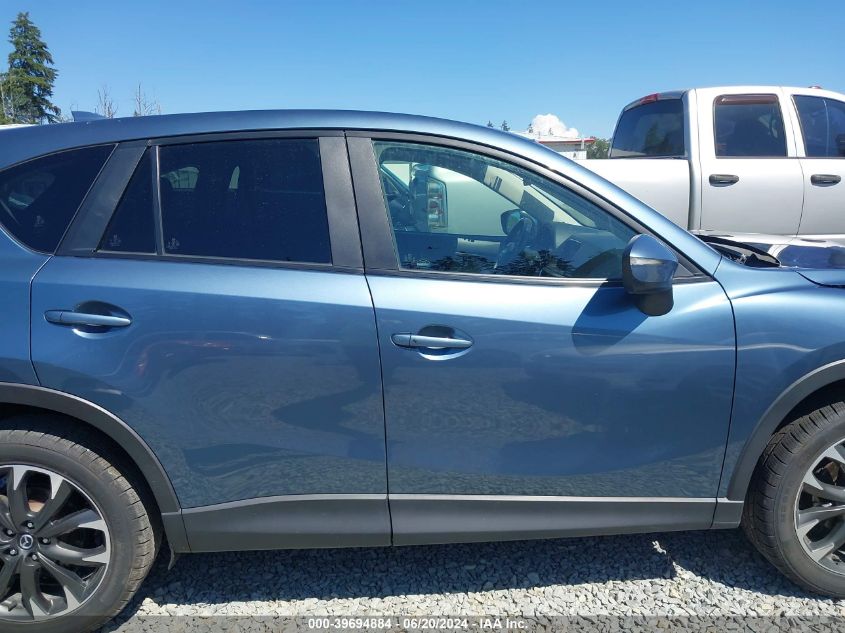 2016 Mazda Cx-5 Grand Touring VIN: JM3KE4DY9G0723896 Lot: 39694884