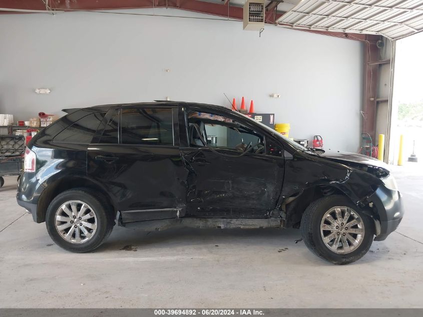 2007 Ford Edge Sel Plus VIN: 2FMDK39C87BB53529 Lot: 39694892