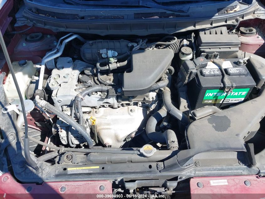 2008 Nissan Rogue S VIN: JN8AS58TX8W024796 Lot: 39694903