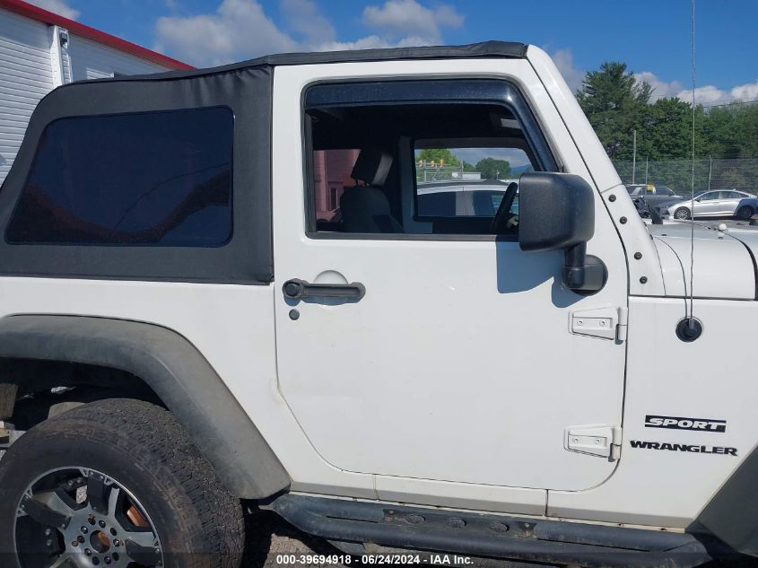 2010 Jeep Wrangler Sport VIN: 1J4AA2D17AL224571 Lot: 39694918