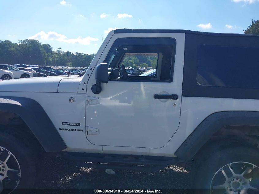 2010 Jeep Wrangler Sport VIN: 1J4AA2D17AL224571 Lot: 39694918