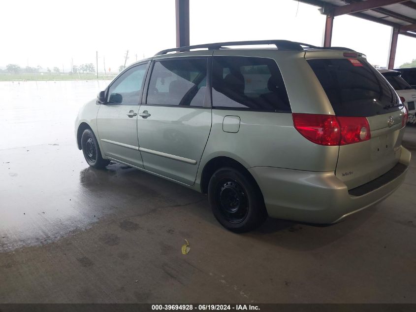 2007 Toyota Sienna Le VIN: 5TDZK23C17S042686 Lot: 39694928