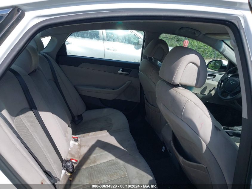 2015 Hyundai Sonata Se VIN: 5NPE24AF1FH001809 Lot: 39694929