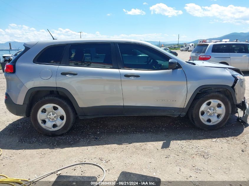 2015 Jeep Cherokee Sport VIN: 1C4PJMAB1FW551725 Lot: 39694930
