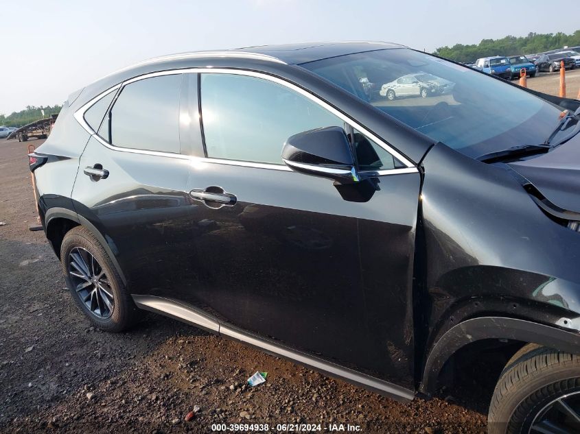 2024 Lexus Nx 350 VIN: 2T2AGCEZ1RC057542 Lot: 39694938