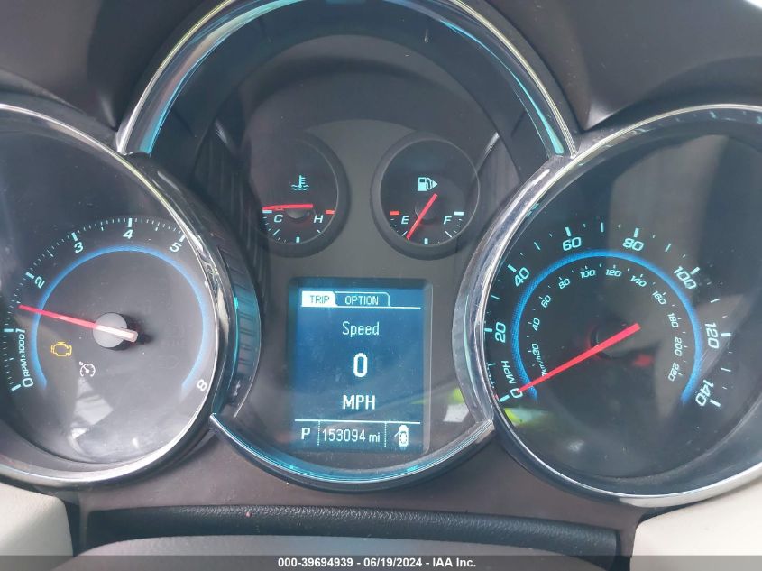 2013 Chevrolet Cruze Ltz VIN: 1G1PG5SB2D7108728 Lot: 39694939