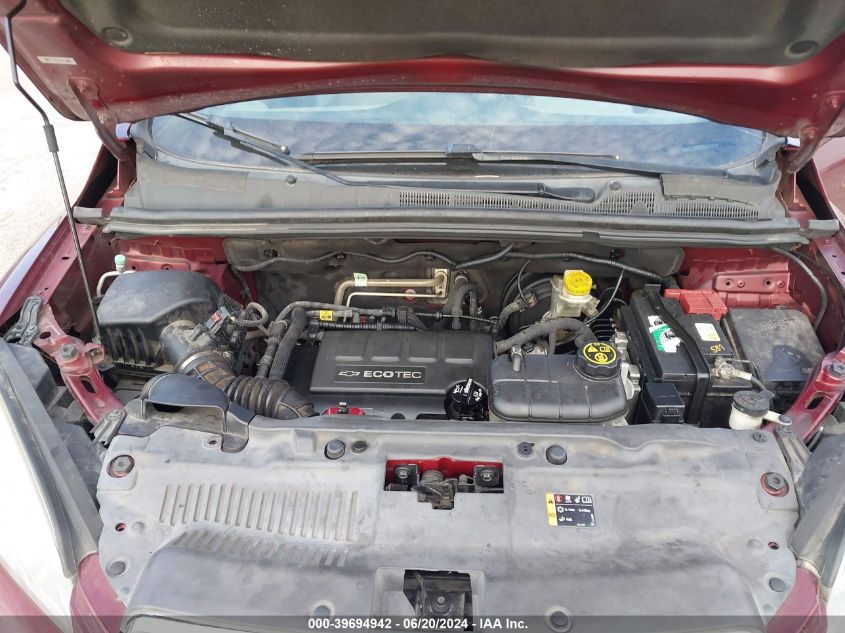 2016 Chevrolet Trax Ltz VIN: 3GNCJMSBXGL265495 Lot: 39694942