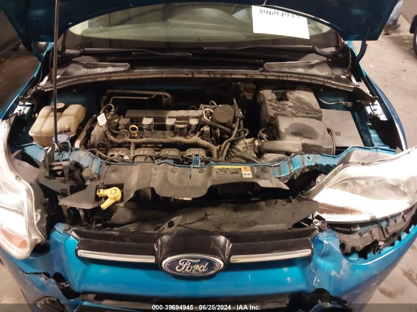 2012 Ford Focus Sel VIN: 1FAHP3M23CL320868 Lot: 39694945