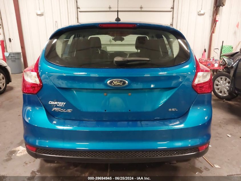 2012 Ford Focus Sel VIN: 1FAHP3M23CL320868 Lot: 39694945