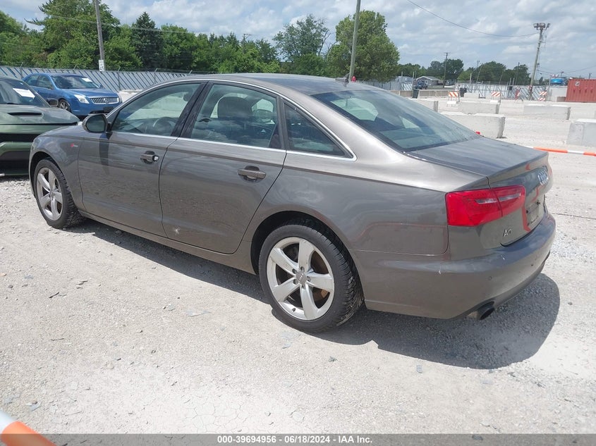 2012 Audi A6 3.0 Premium VIN: WAUBGAFC2CN024879 Lot: 39694956