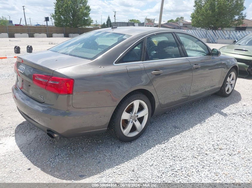 2012 Audi A6 3.0 Premium VIN: WAUBGAFC2CN024879 Lot: 39694956