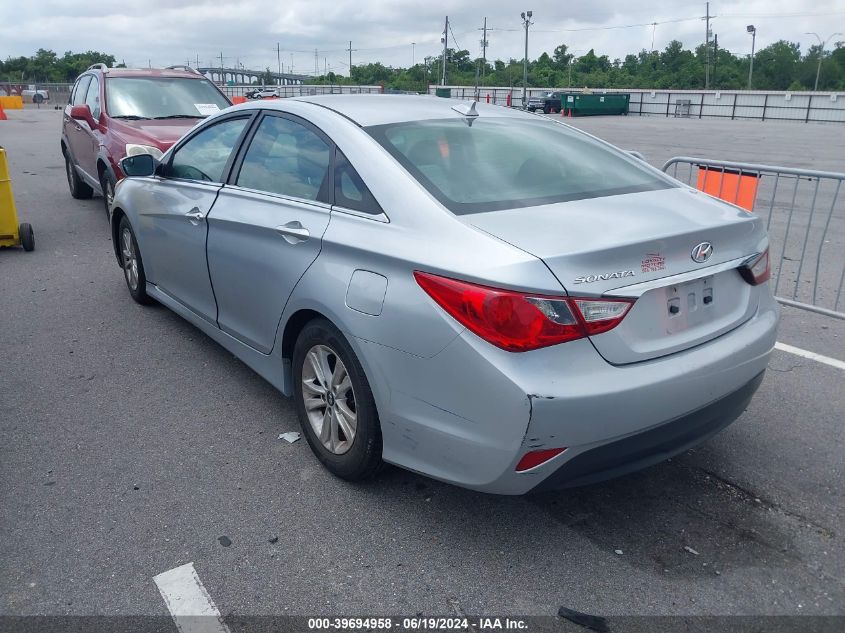 2014 Hyundai Sonata Gls VIN: 5NPEB4AC5EH904758 Lot: 39694958