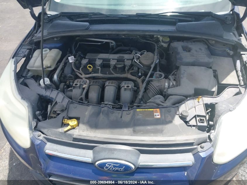 2012 Ford Focus Se VIN: 1FAHP3F22CL157580 Lot: 39694984