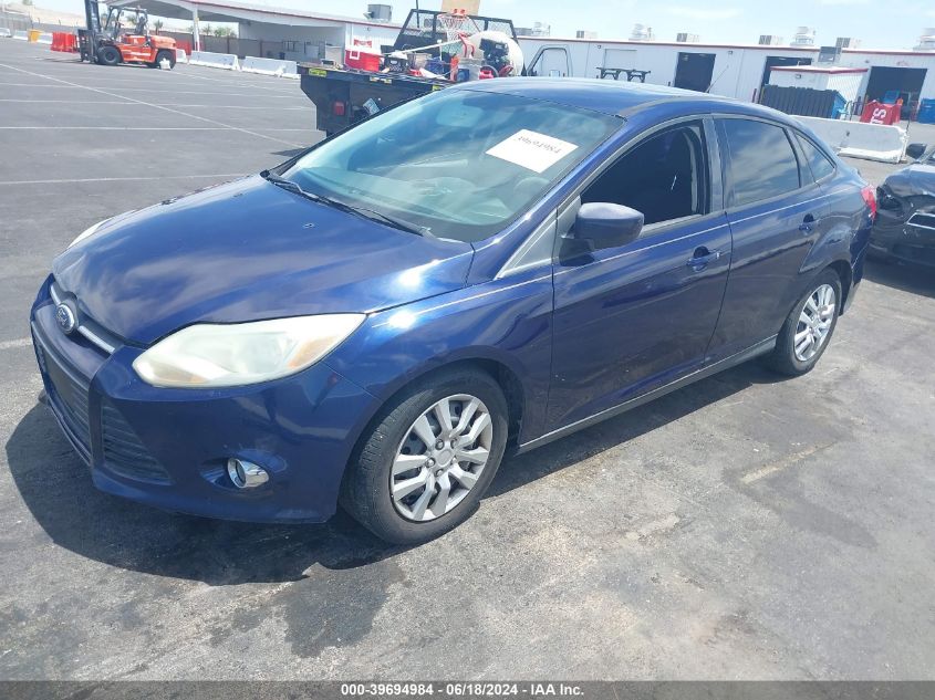 2012 Ford Focus Se VIN: 1FAHP3F22CL157580 Lot: 39694984