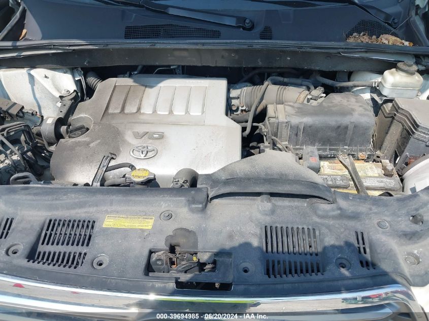 2010 Toyota Highlander Limited V6 VIN: 5TDDK3EH8AS015596 Lot: 39694985