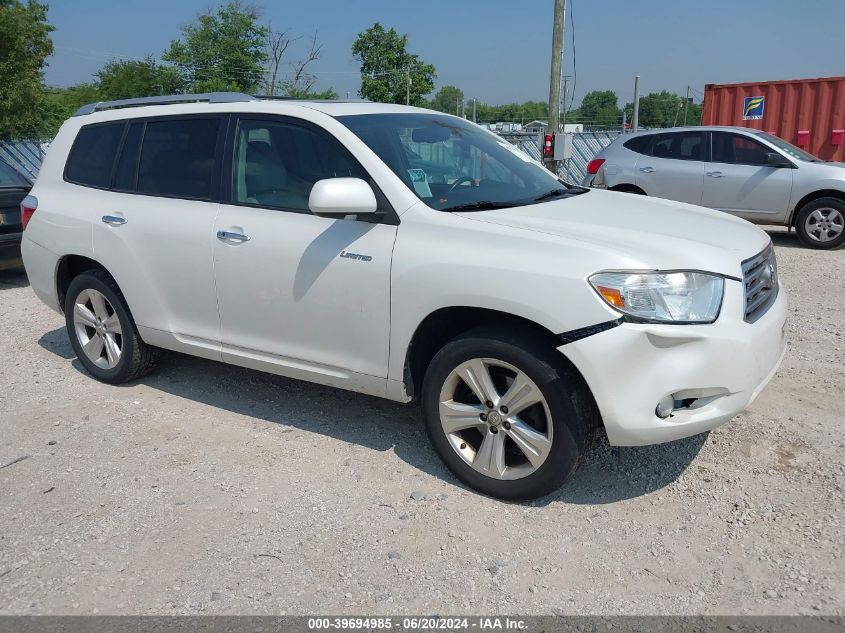 2010 Toyota Highlander Limited V6 VIN: 5TDDK3EH8AS015596 Lot: 39694985