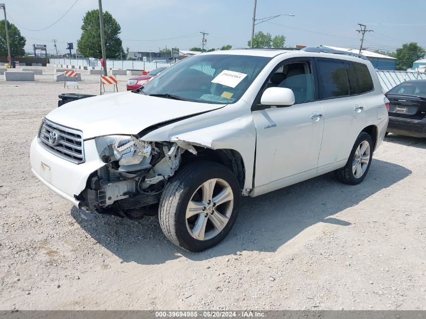 2010 Toyota Highlander Limited V6 VIN: 5TDDK3EH8AS015596 Lot: 39694985