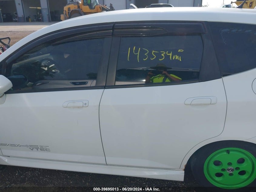 2007 Honda Fit S VIN: JHMGD376X7S059066 Lot: 39695013