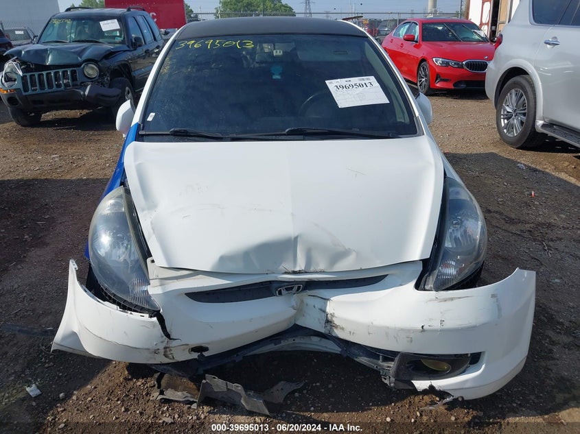 2007 Honda Fit S VIN: JHMGD376X7S059066 Lot: 39695013