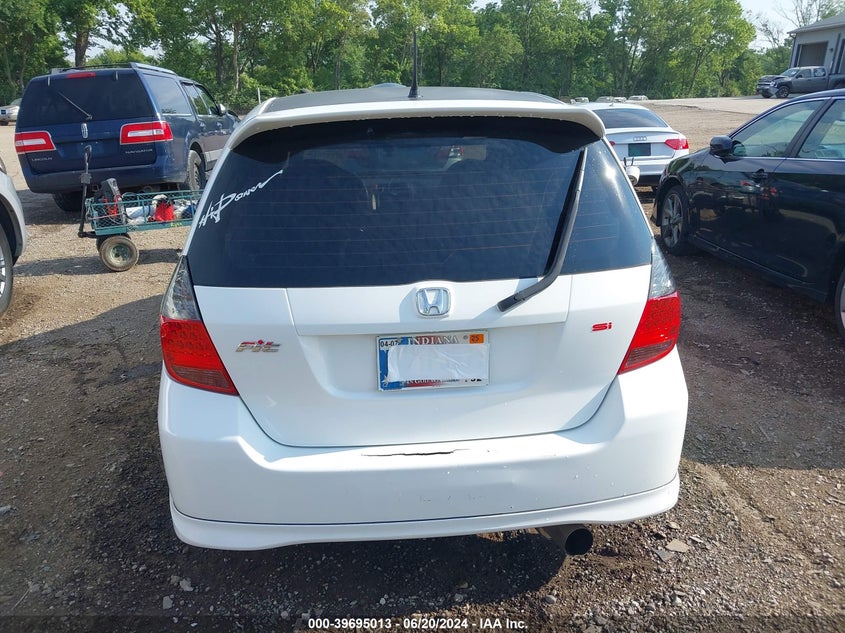 2007 Honda Fit S VIN: JHMGD376X7S059066 Lot: 39695013
