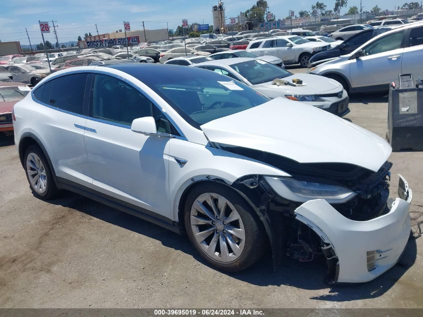 2021 Tesla Model X Long Range Dual Motor All-Wheel Drive/Long Range Plus Dual Motor All-Wheel Drive VIN: 5YJXCAE25MF325143 Lot: 39695019