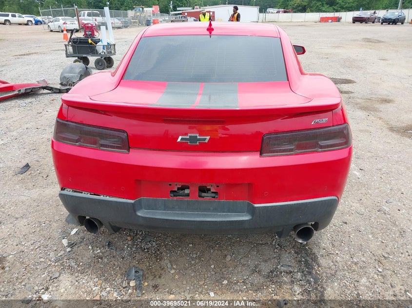 2015 Chevrolet Camaro 1Lt VIN: 2G1FD1E30F9213660 Lot: 39695021