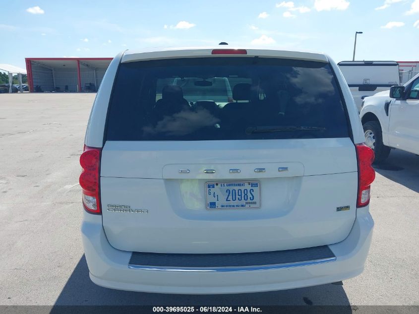 2016 DODGE GRAND CARAVAN SE - 2C4RDGBG7GR349591