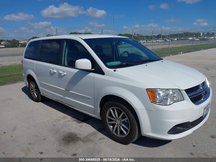 2016 Dodge Grand Caravan Se VIN: 2C4RDGBG7GR349591 Lot: 39695025