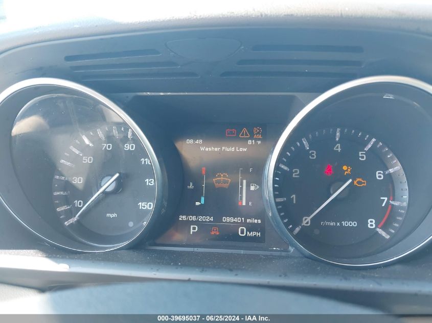 2015 Land Rover Range Rover Sport 3.0L V6 Supercharged Hse VIN: SALWR2VF8FA511508 Lot: 39695037