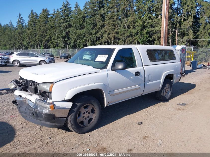 2006 Chevrolet Silverado K1500 VIN: 1GCEK14Z26E194928 Lot: 39695038