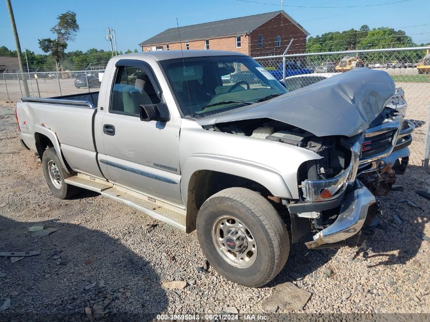 2004 GMC Sierra 2500Hd K2500 Heavy Duty VIN: 1GTHK24U64E242533 Lot: 39695043