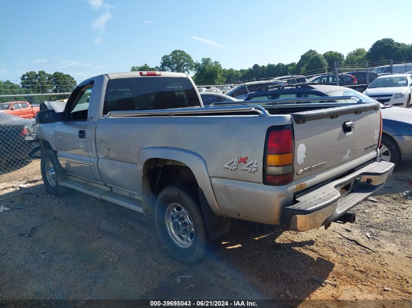 2004 GMC Sierra 2500Hd K2500 Heavy Duty VIN: 1GTHK24U64E242533 Lot: 39695043