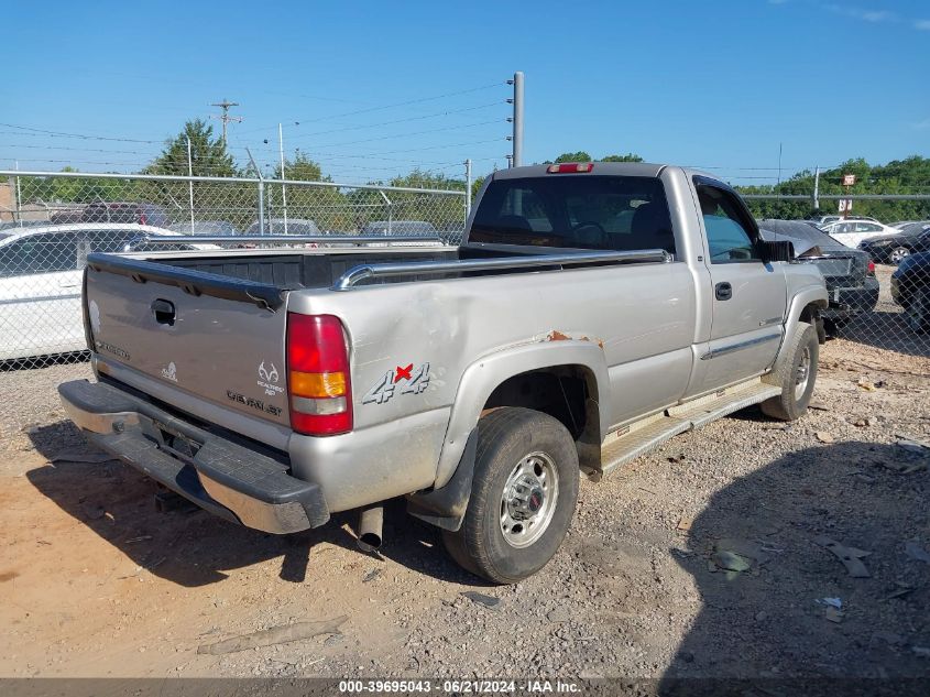 2004 GMC Sierra 2500Hd K2500 Heavy Duty VIN: 1GTHK24U64E242533 Lot: 39695043