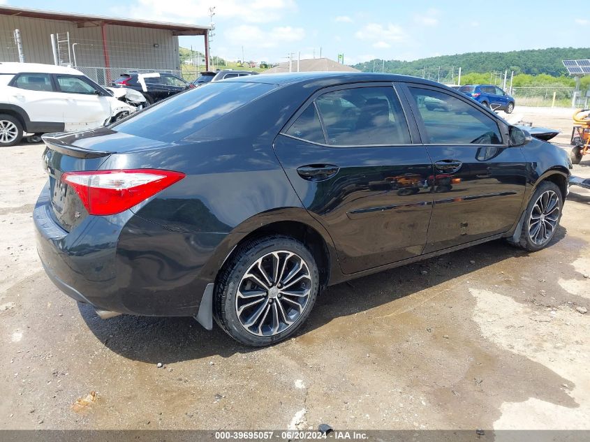 VIN 2T1BURHEXFC317039 2015 TOYOTA COROLLA no.4