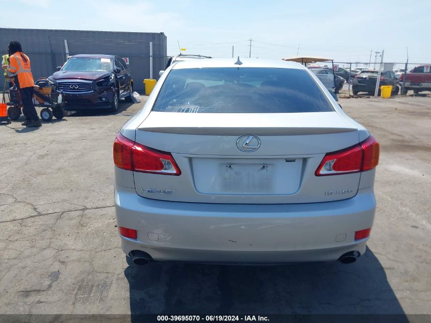 2009 Lexus Is 250 VIN: JTHBK262892085578 Lot: 39695070