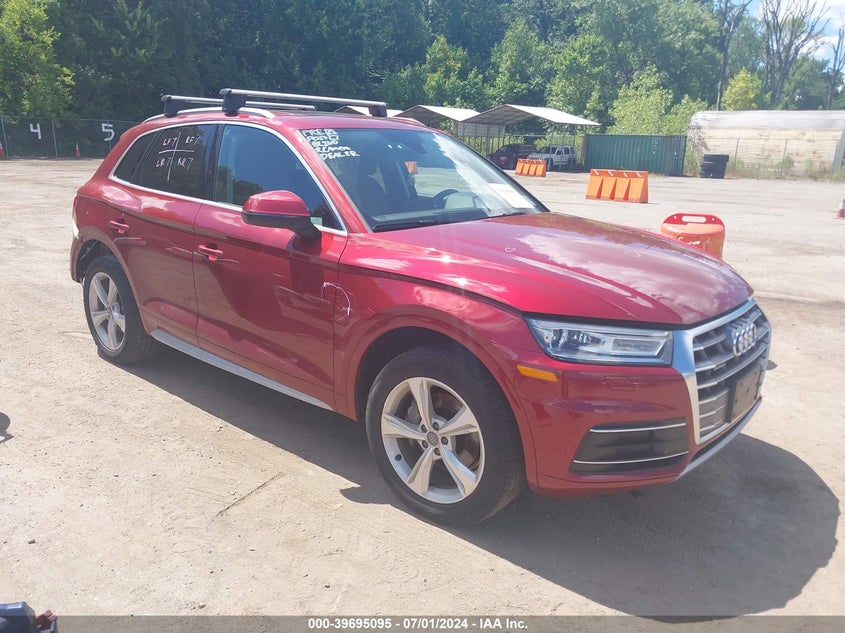 VIN WA1ANAFY5L2094307 2020 AUDI Q5 PREMIUM 45 TFSI QUATTRO S TRONIC