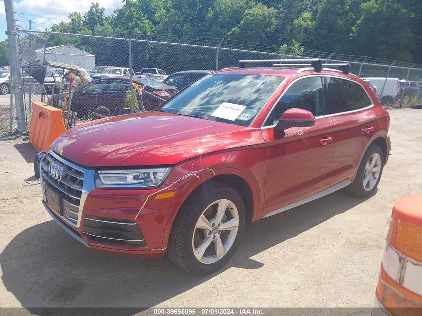 VIN WA1ANAFY5L2094307 2020 AUDI Q5 PREMIUM 45 TFSI QUATTRO S TRONIC