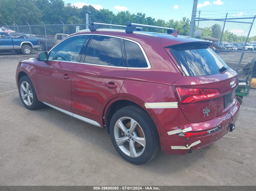 VIN WA1ANAFY5L2094307 2020 AUDI Q5 PREMIUM 45 TFSI QUATTRO S TRONIC