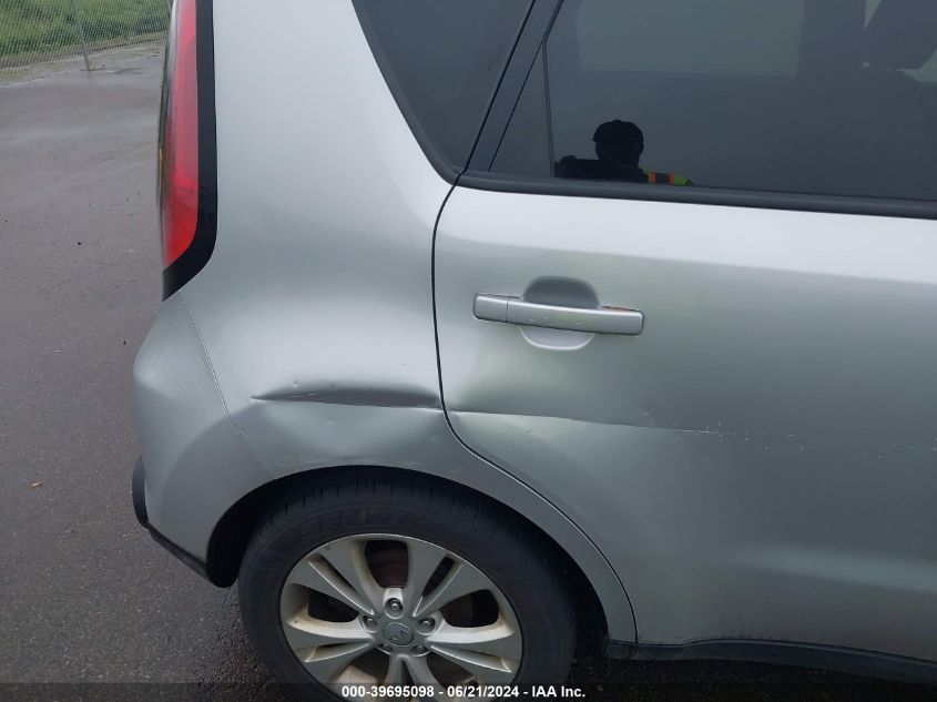 2015 Kia Soul + VIN: KNDJP3A51F7792106 Lot: 39695098