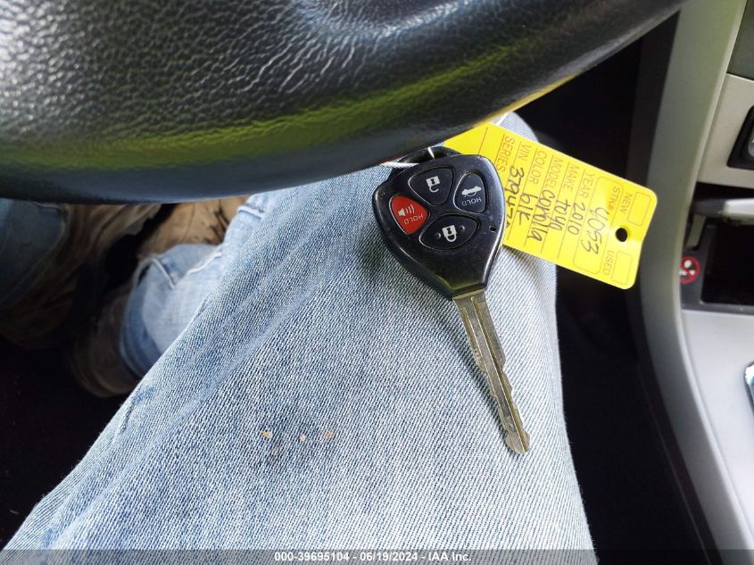 2010 Toyota Corolla S VIN: 1NXBU4EE2AZ379470 Lot: 39695104