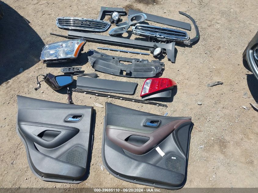 2015 Chevrolet Trax Ltz VIN: KL7CJNSB9FB244827 Lot: 39695110