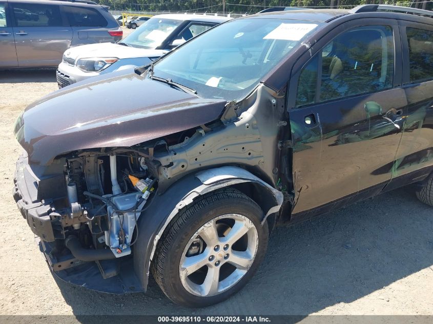 2015 Chevrolet Trax Ltz VIN: KL7CJNSB9FB244827 Lot: 39695110