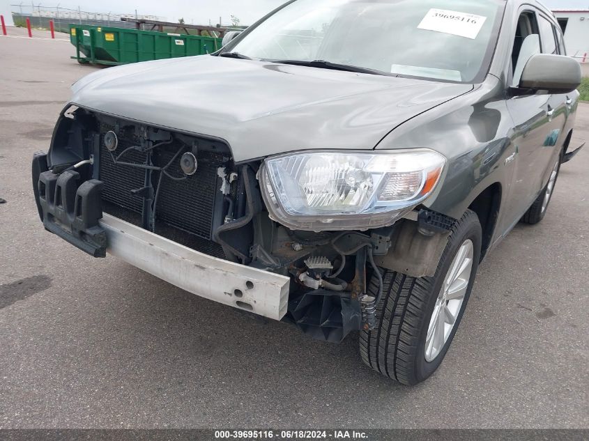 2009 Toyota Highlander Hybrid Limited VIN: JTEEW44A492027455 Lot: 39695116