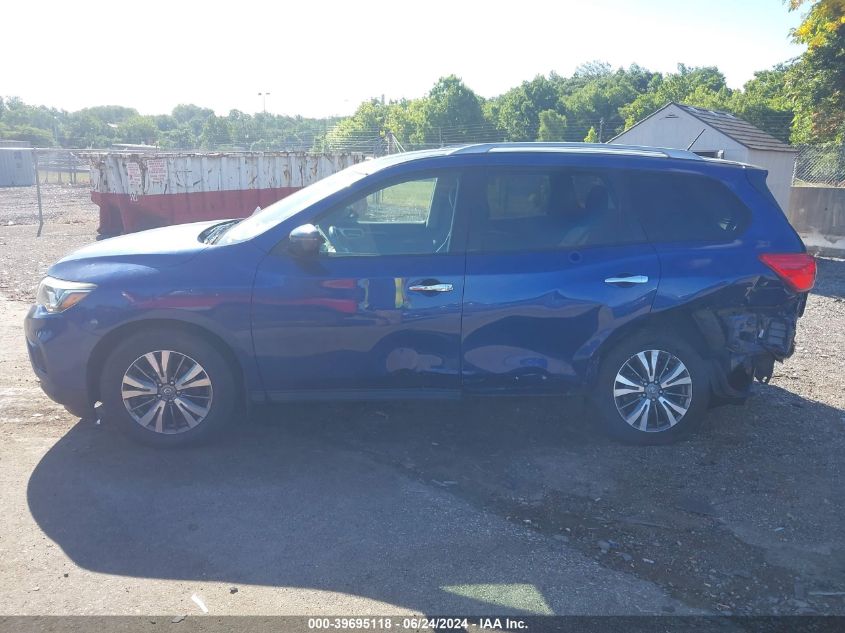 VIN 5N1DR2MNXJC658476 2018 Nissan Pathfinder, S no.14